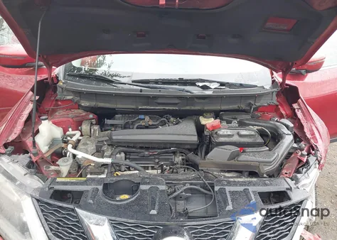 2016 Nissan Rogue Sv из США, поврежденный, VIN KNMAT2MV2GP603143